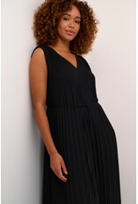 Kaffe Kaffe - Melle V Neck Dress (Black Deep)