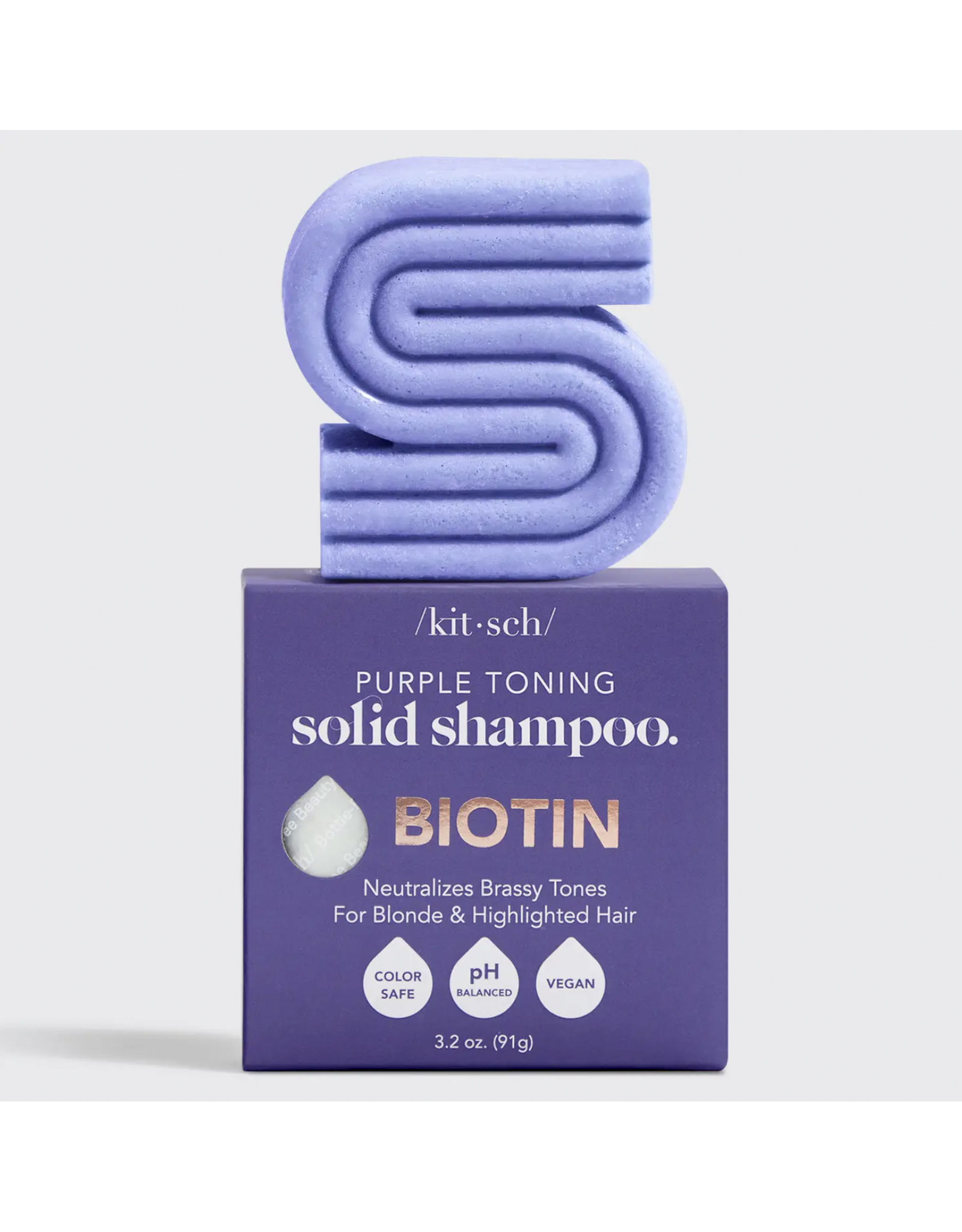 kitsch Kitsch - Purple Toning Solid Shampoo Bar