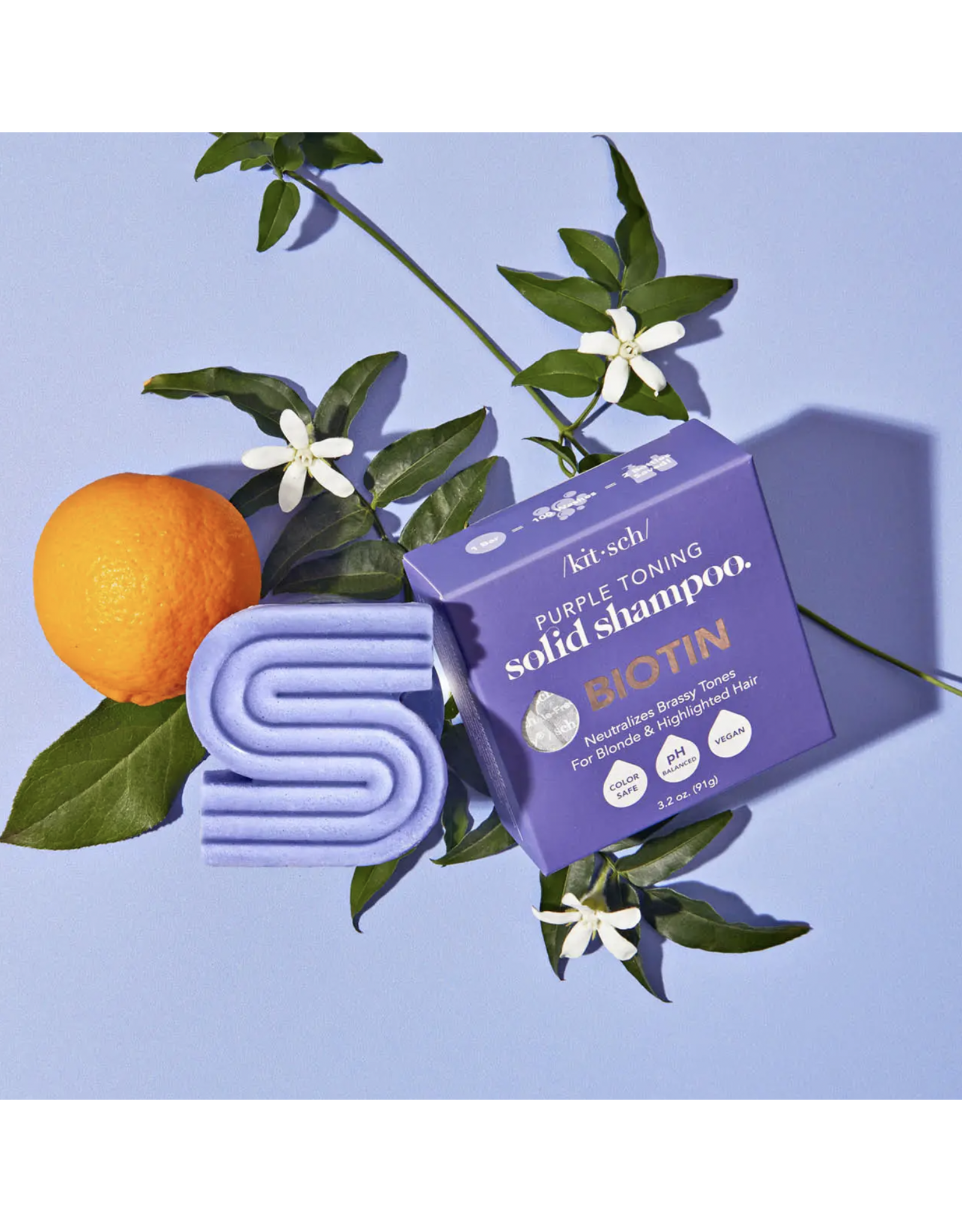 kitsch Kitsch - Purple Toning Solid Shampoo Bar