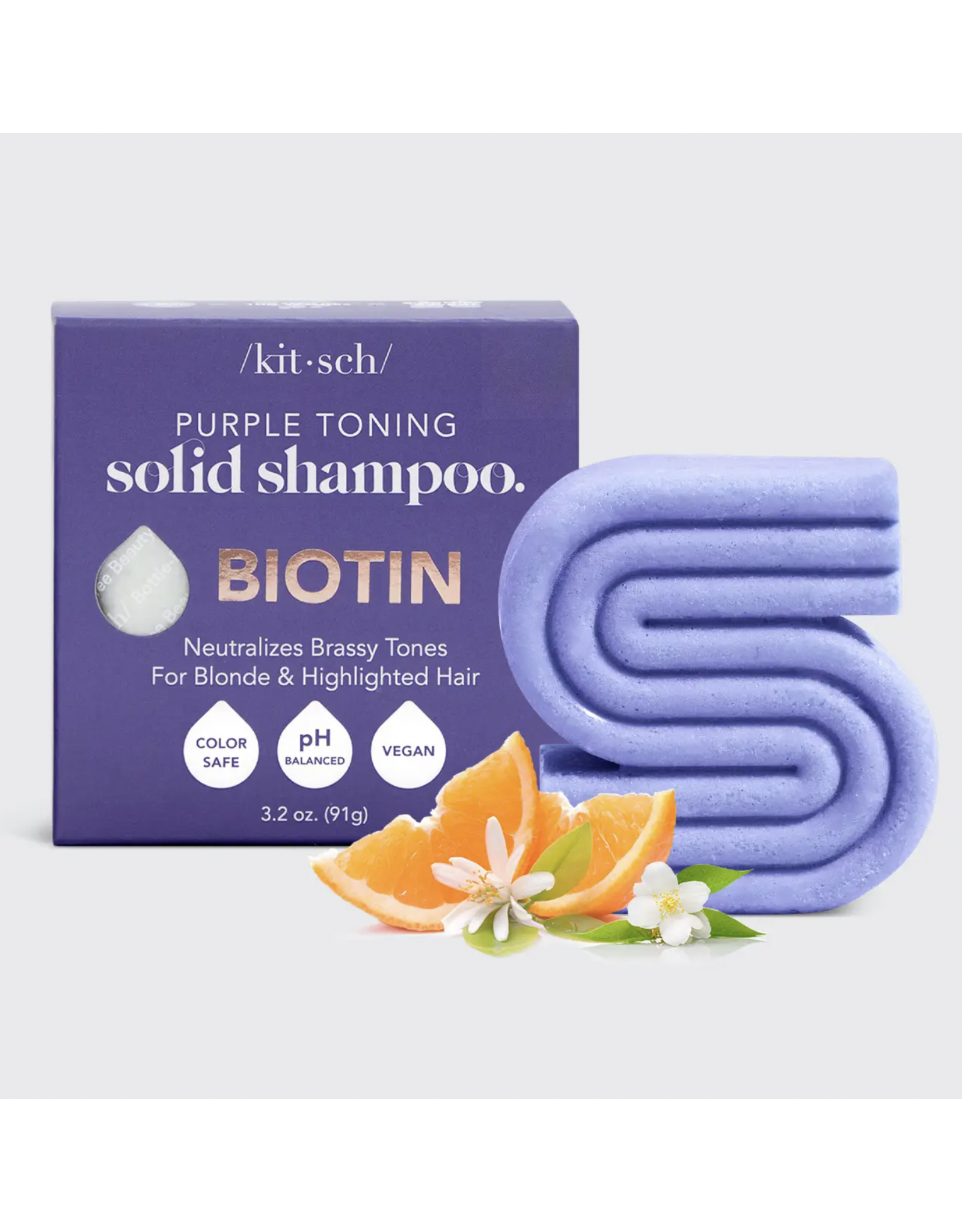 kitsch Kitsch - Purple Toning Solid Shampoo Bar