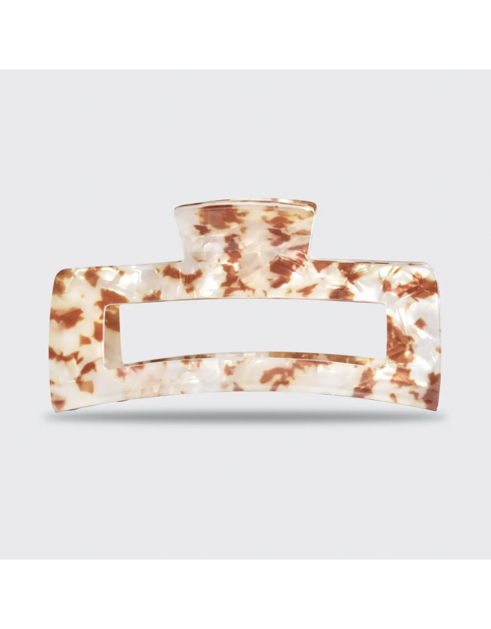 kitsch Kitsch - Eco-Friendly Jumbo Open Shape Claw Clip - Brown