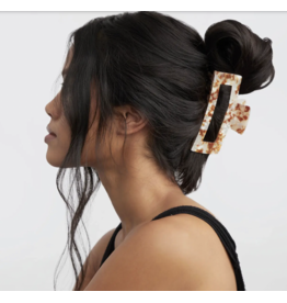 kitsch Kitsch - Eco-Friendly Jumbo Open Shape Claw Clip - Brown