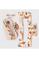 kitsch Kitsch - Eco-Friendly Jumbo Open Shape Claw Clip - Brown