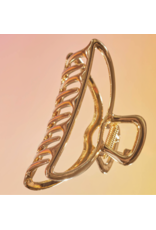 kitsch Kitsch - Open Shape Claw Clip - Gold