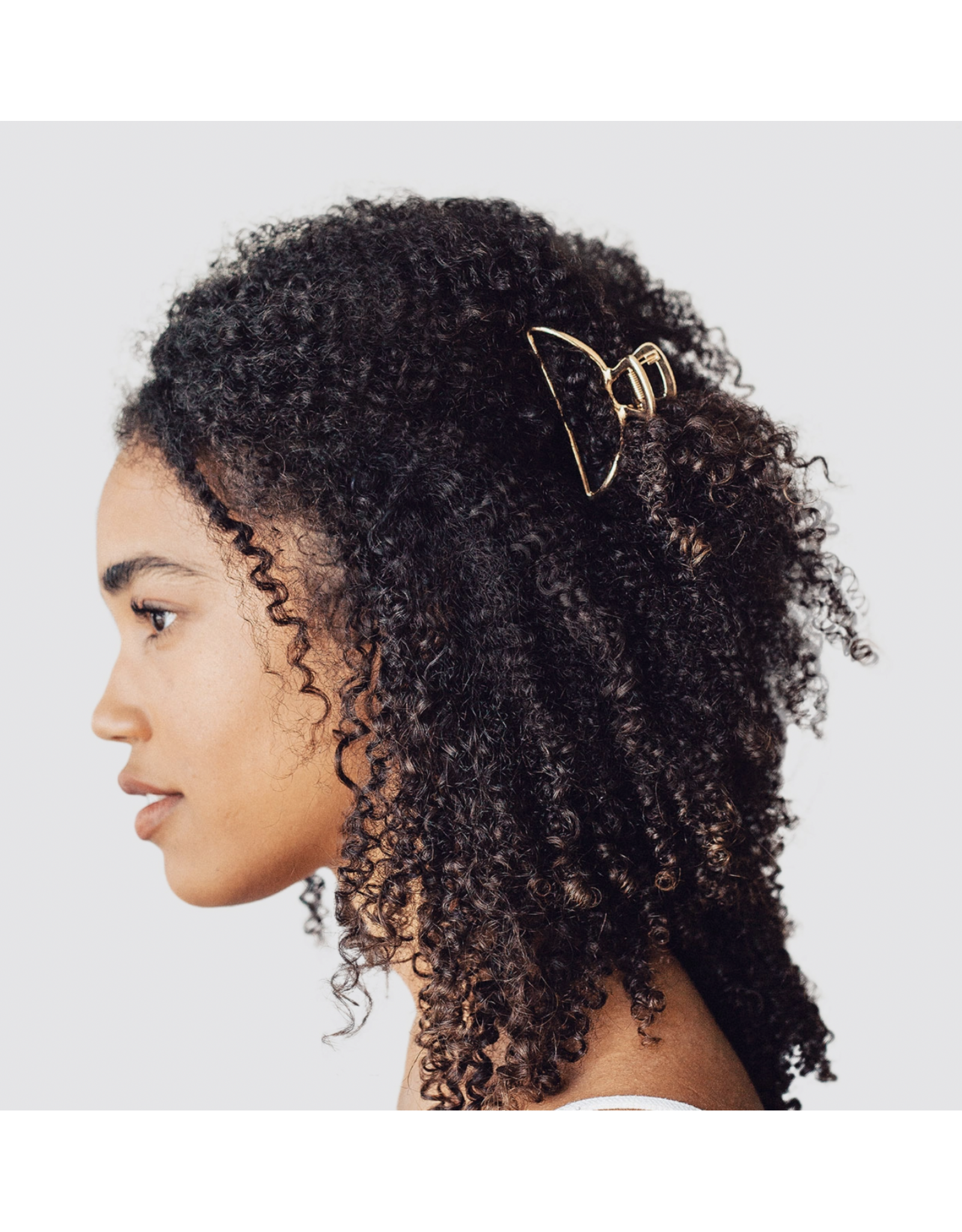 kitsch Kitsch - Open Shape Claw Clip - Gold