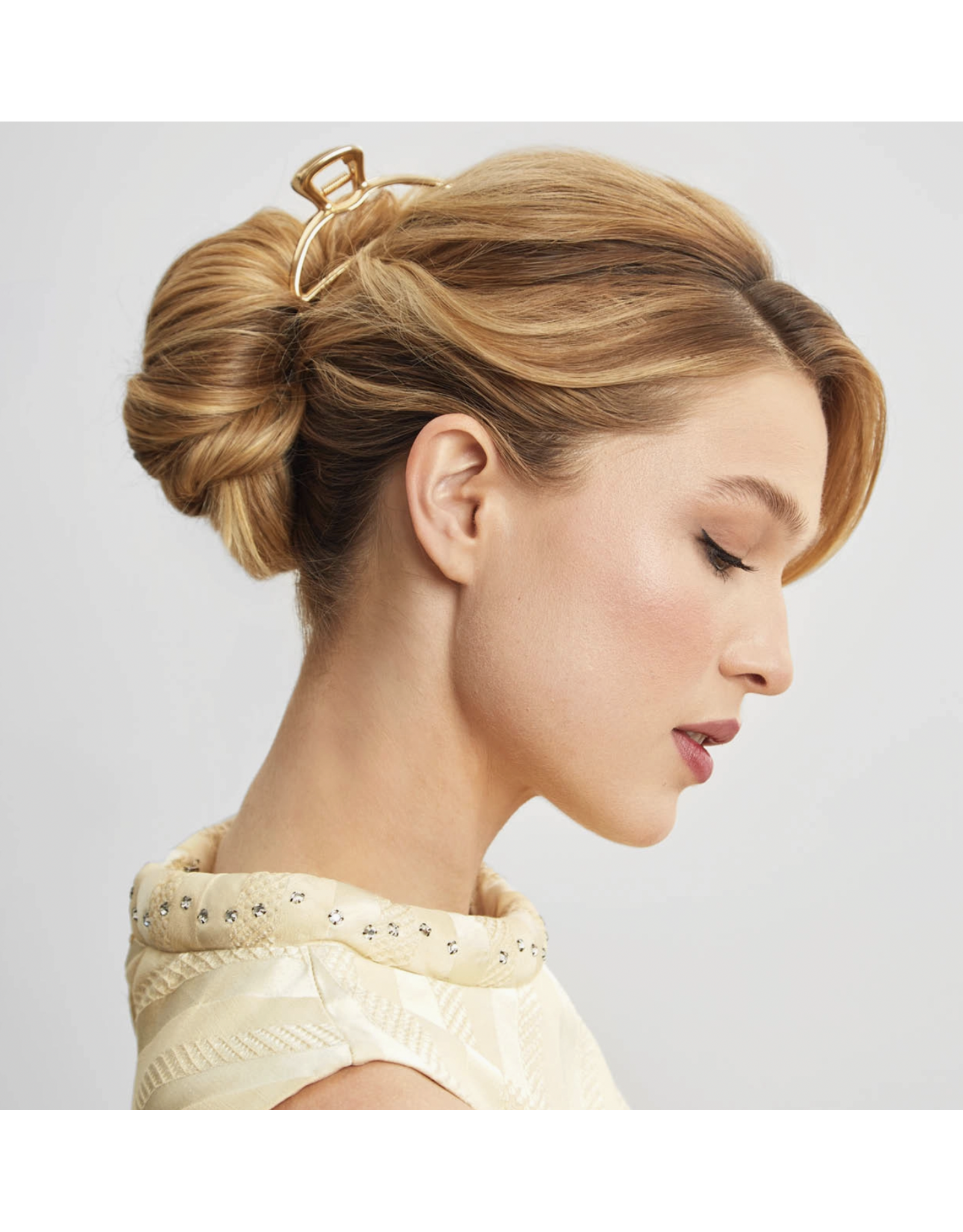 kitsch Kitsch - Open Shape Claw Clip - Gold