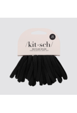 kitsch Kitsch - Eco-Friendly Nylon Elastics 20pc Set (Black)
