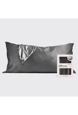 kitsch Kitsch - Satin Pillowcase (Charcoal)