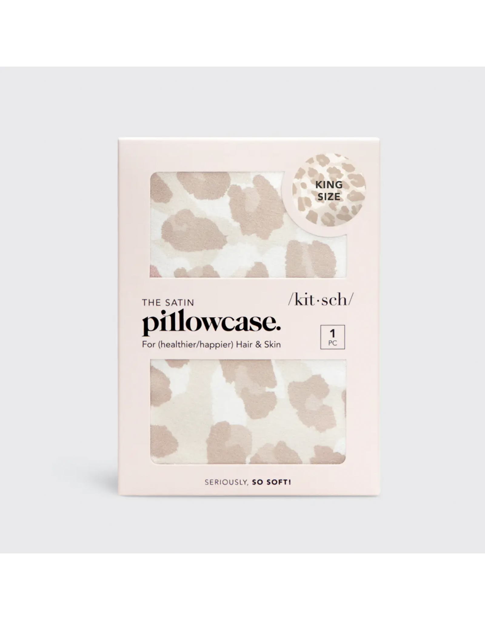 kitsch Kitsch - Satin Pillowcase (Leopard)