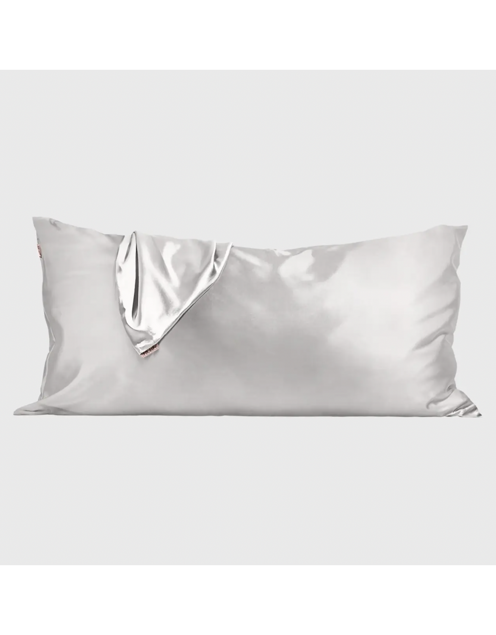kitsch Kitsch - Satin Pillowcase (Silver)