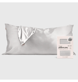 kitsch Kitsch - Satin Pillowcase (Silver)