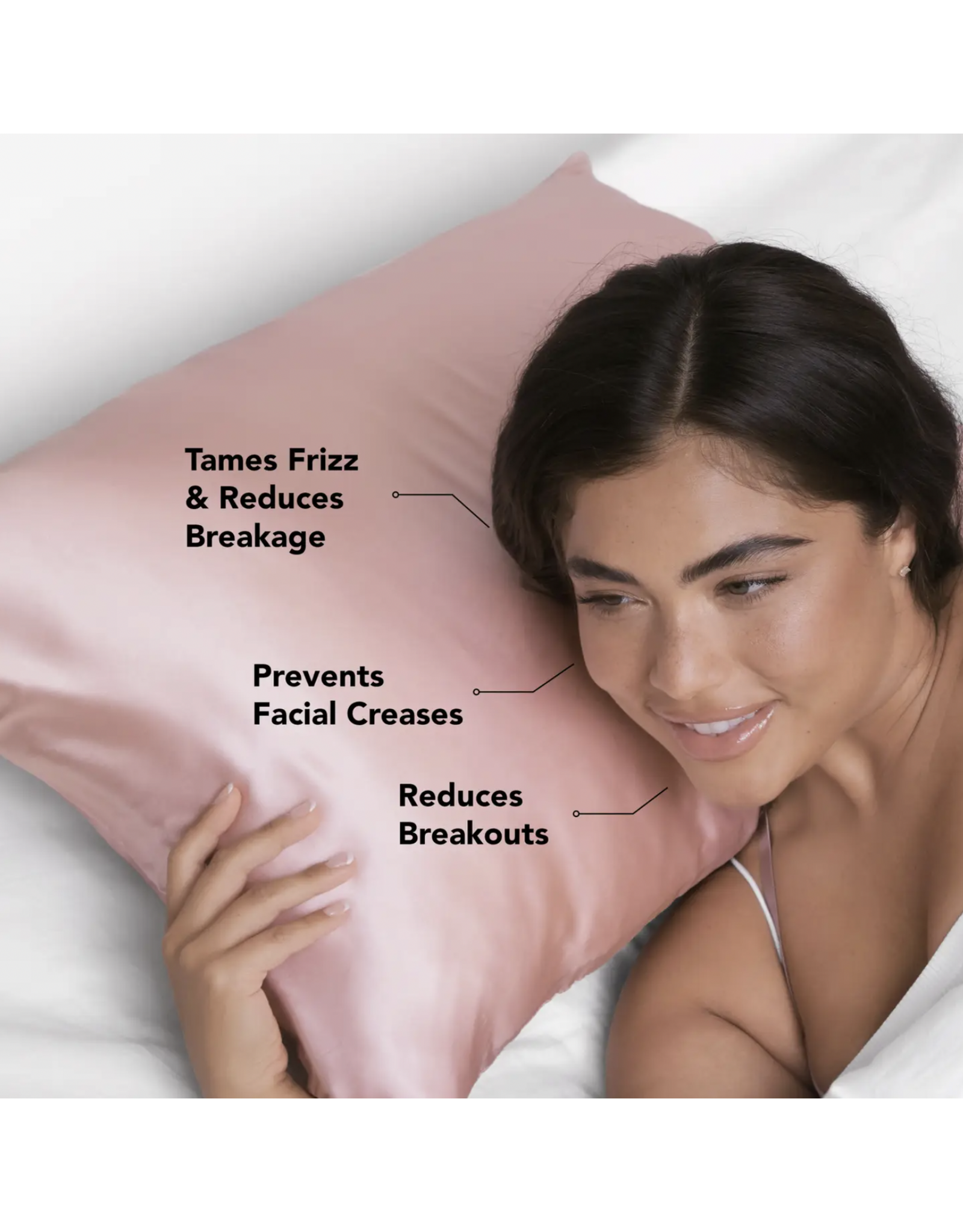 kitsch Kitsch - Satin Pillowcase (Blush)