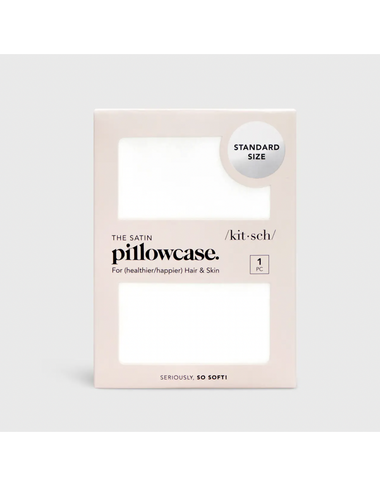 kitsch Kitsch - Satin Pillowcase (Ivory)