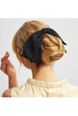 kitsch Kitsch - Recycled Fabric Bow Hair Clip 1pc- Black