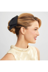 kitsch Kitsch - Recycled Fabric Bow Hair Clip 1pc- Black