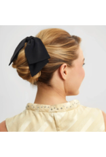 kitsch Kitsch - Recycled Fabric Bow Hair Clip 1pc- Black