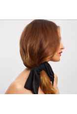 kitsch Kitsch - Recycled Fabric Bow Hair Clip 1pc- Black