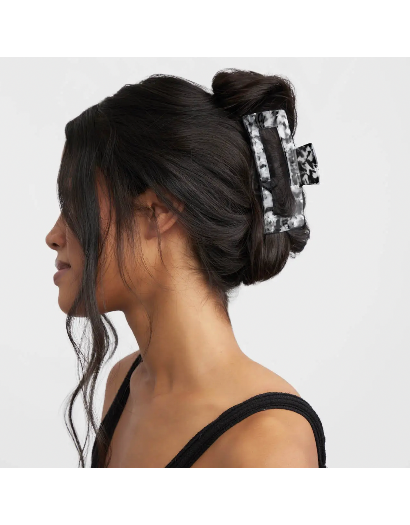 kitsch Kitsch - Eco-Friendly Jumbo Open Shape Claw Clip - Black