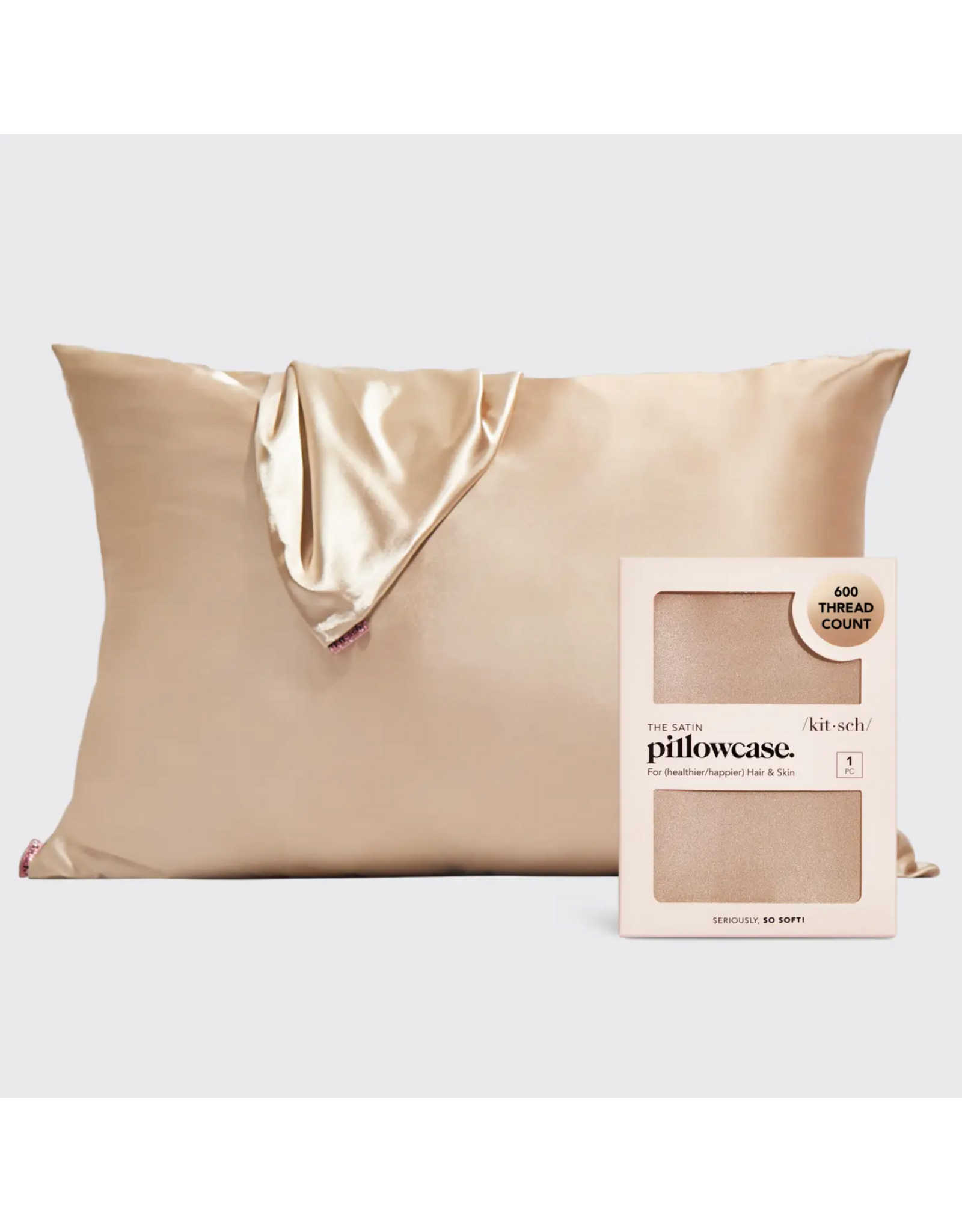 kitsch Kitsch - Satin Pillowcase (Champagne)