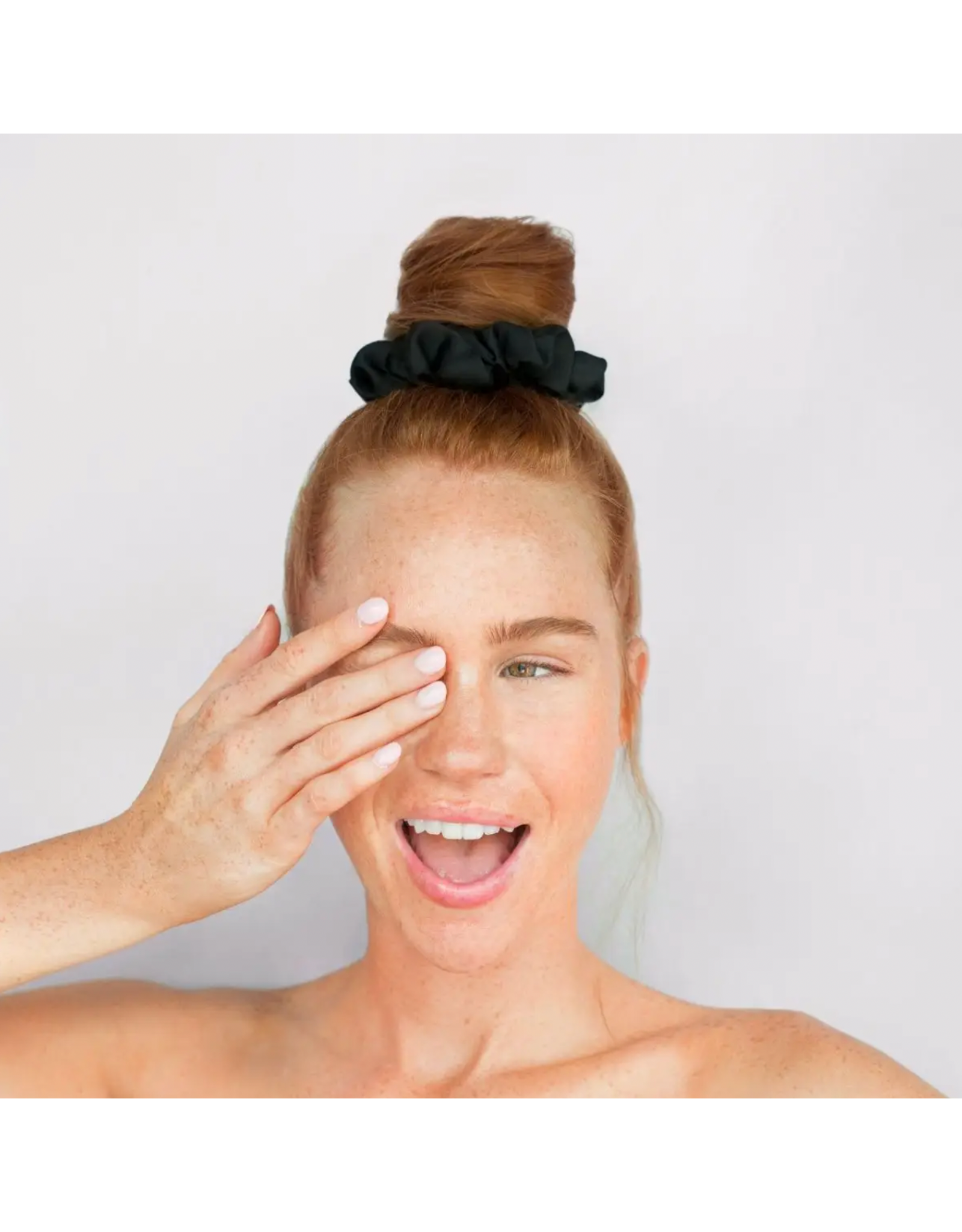 kitsch Kitsch - Satin Sleep Scrunchies (5pc - Assorted - Blk)