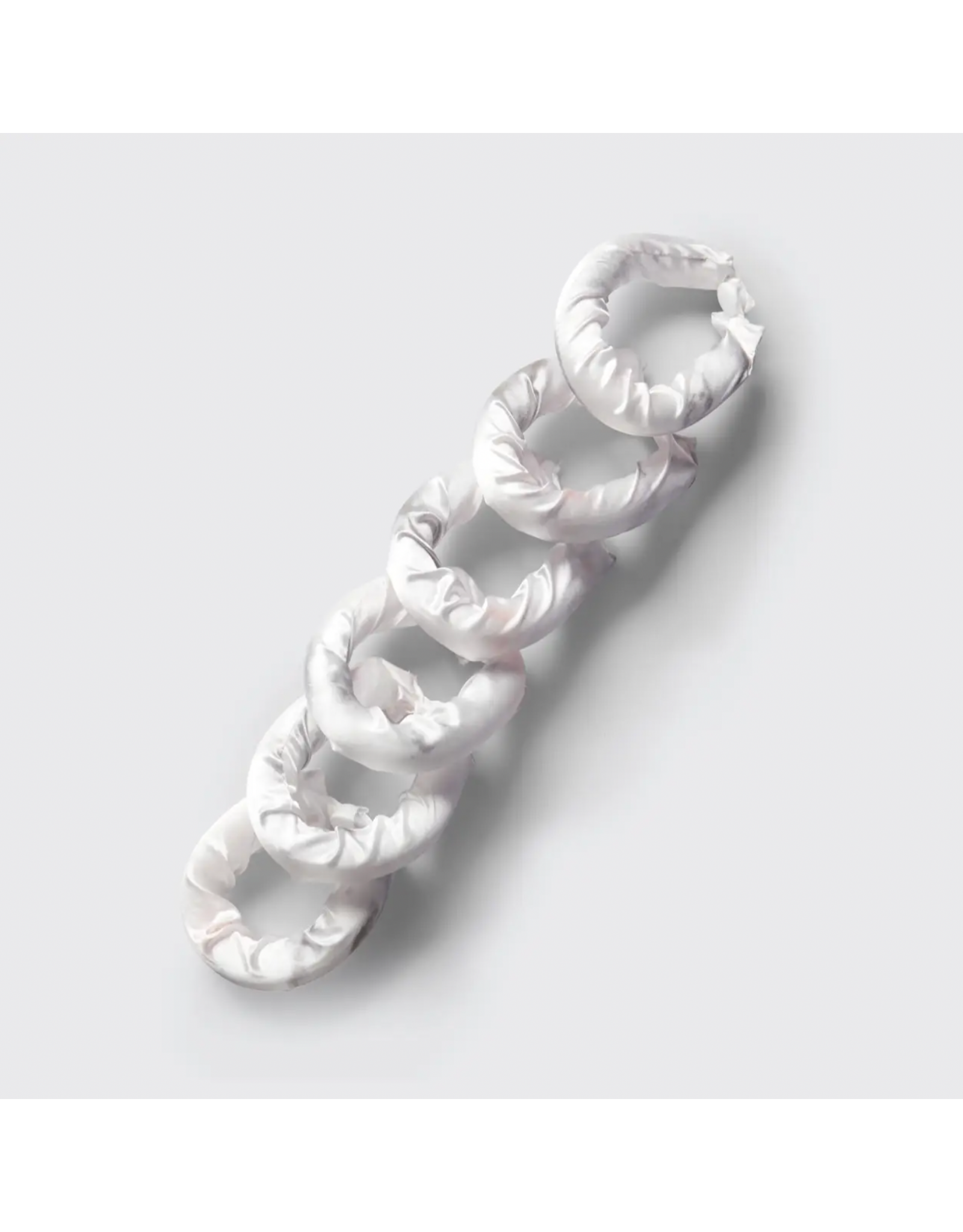 kitsch Kitsch - Satin Heatless Pillow Rollers 6pc (Soft Marble)