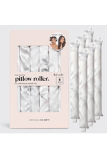 kitsch Kitsch - Satin Heatless Pillow Rollers 6pc (Soft Marble)