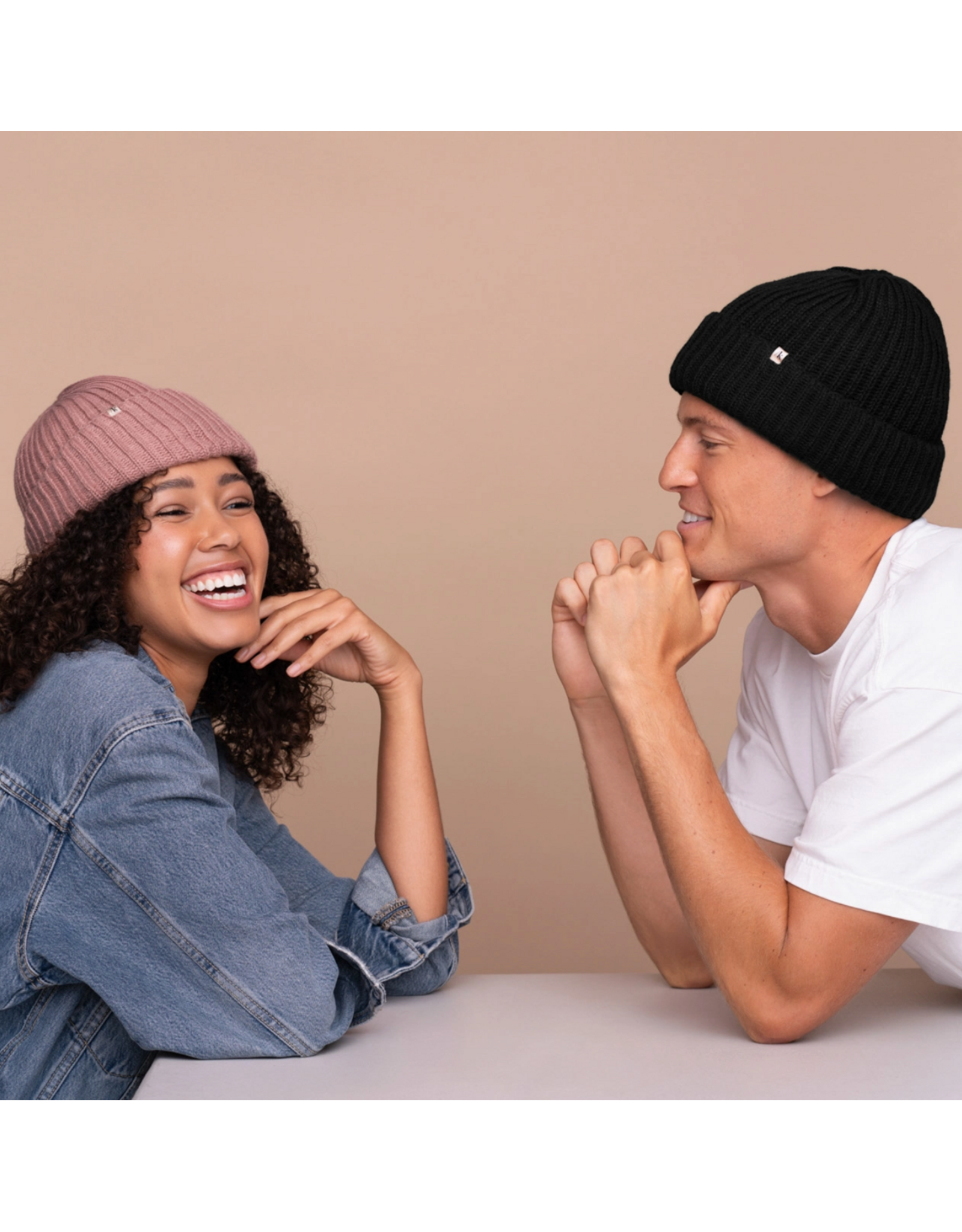 kitsch Kitsch - Glazey™ Satin-Lined Beanie (Black)