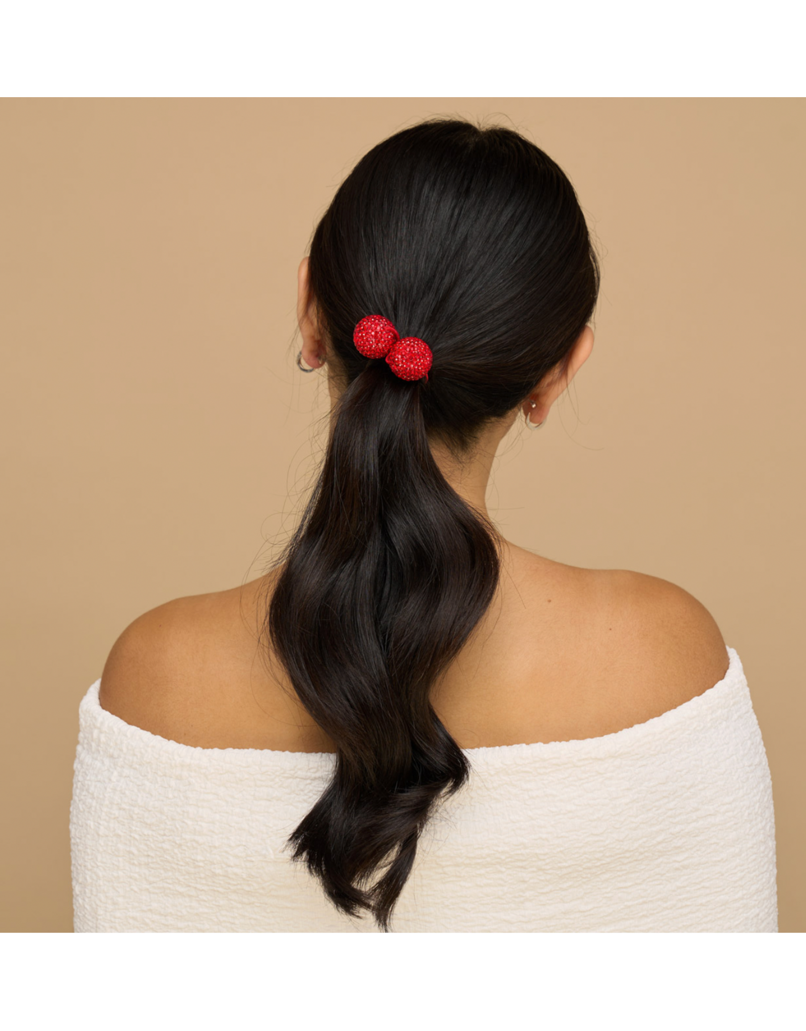 kitsch Kitsch -Holiday Bubble Hair Ties 2pc Set