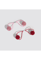 kitsch Kitsch -Holiday Bubble Hair Ties 2pc Set