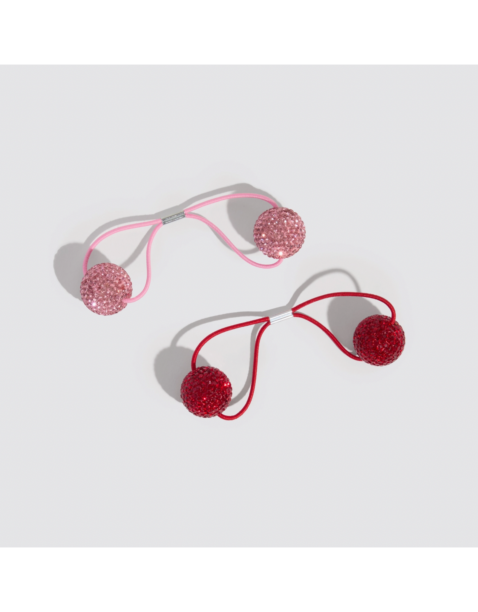 kitsch Kitsch -Holiday Bubble Hair Ties 2pc Set