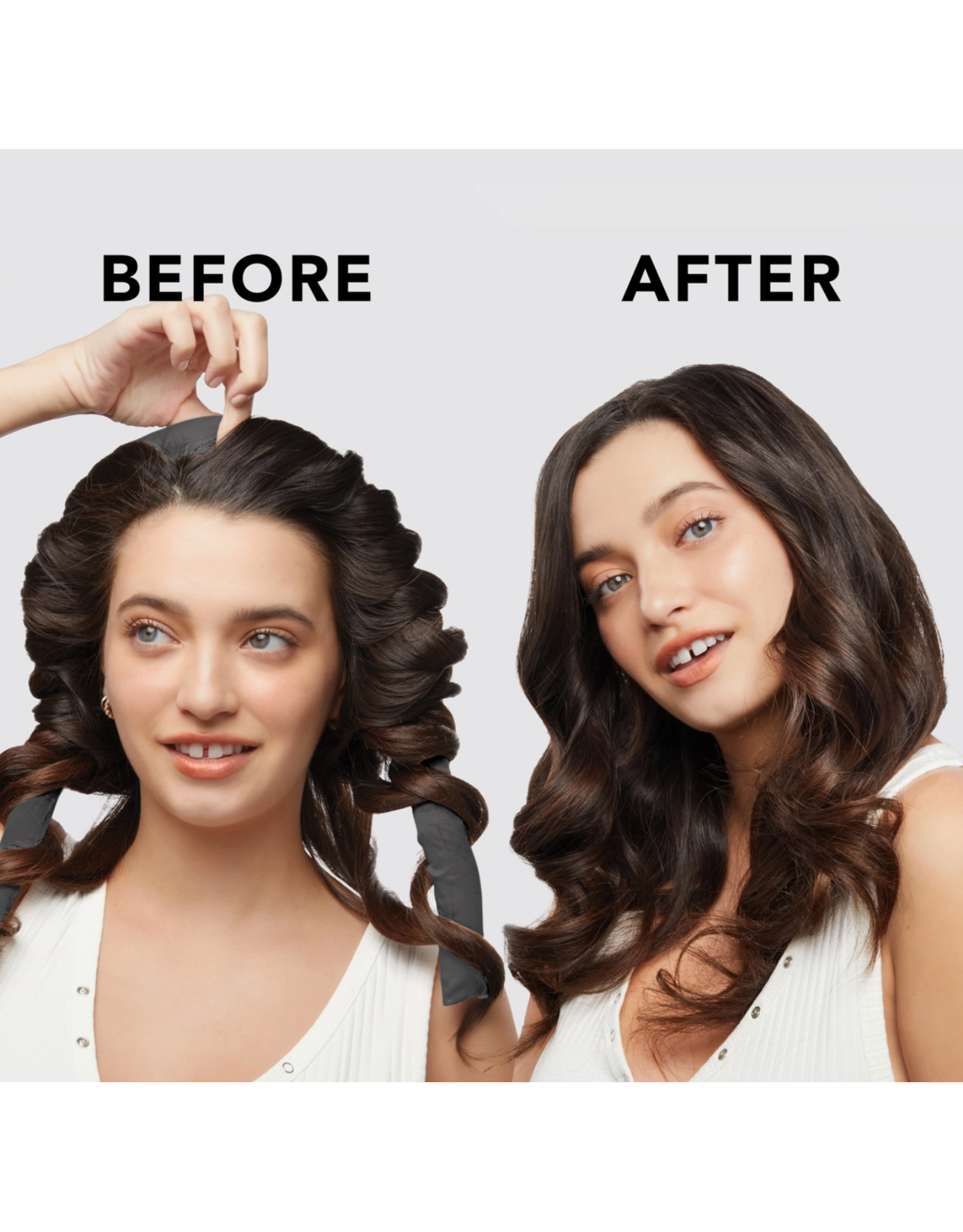 kitsch Kitsch - Satin Heatless Curling Set (Charcoal)