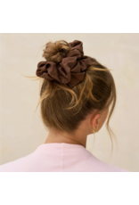 kitsch Kitsch - Black & Chocolate Oversized Scrunchies