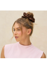 kitsch Kitsch - Black & Chocolate Oversized Scrunchies