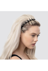 kitsch Kitsch - Zig Zag Headband 2pc (Black & Tortoise)