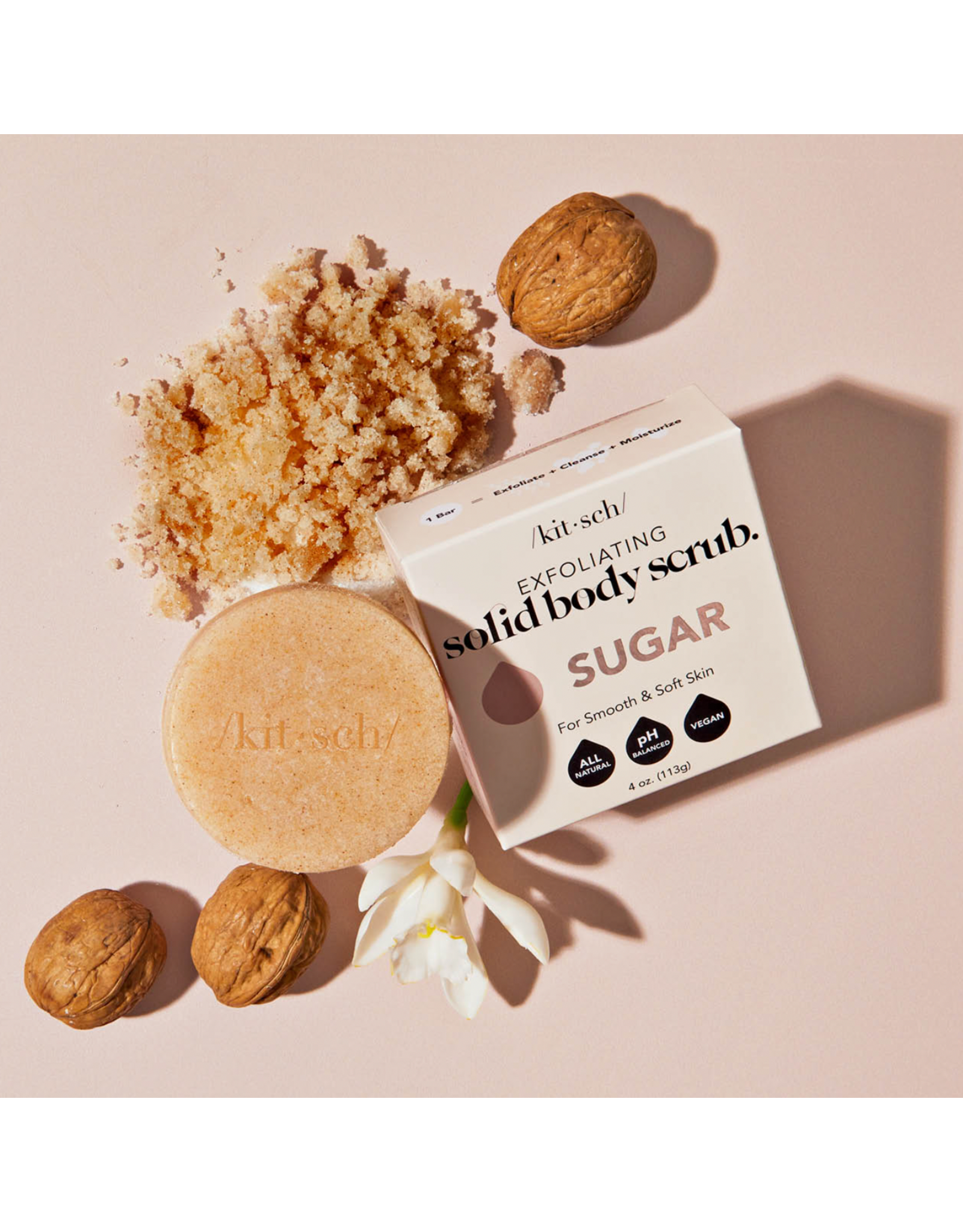 kitsch Kitsch - Sugar Exfoliating Body Scrub Bar