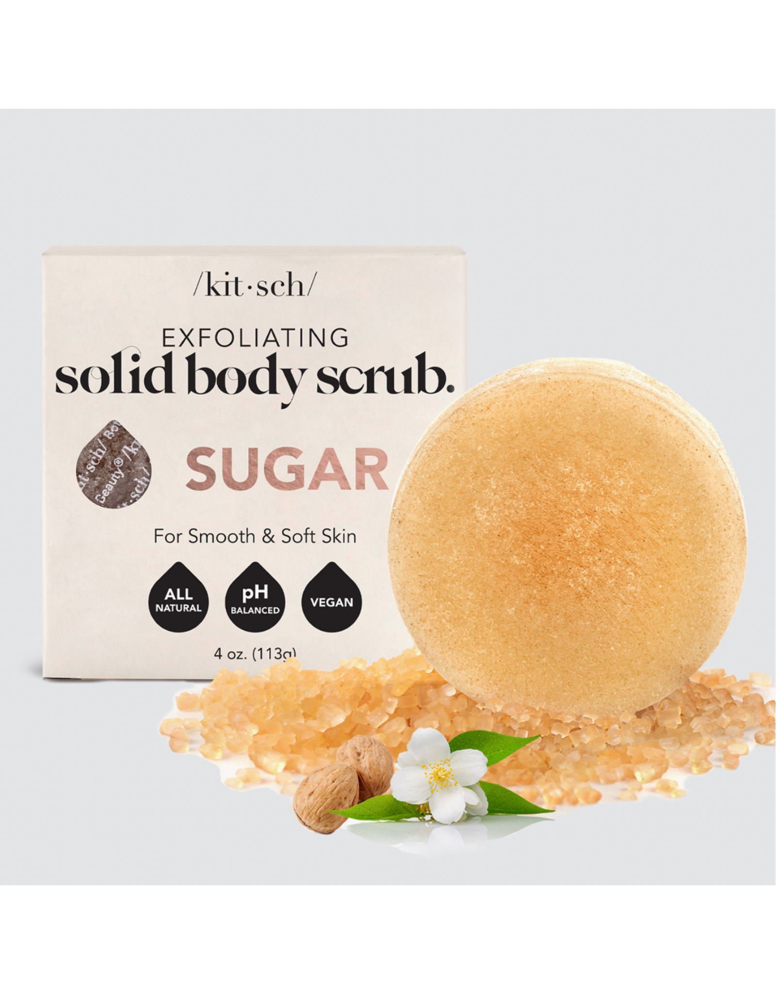 kitsch Kitsch - Sugar Exfoliating Body Scrub Bar