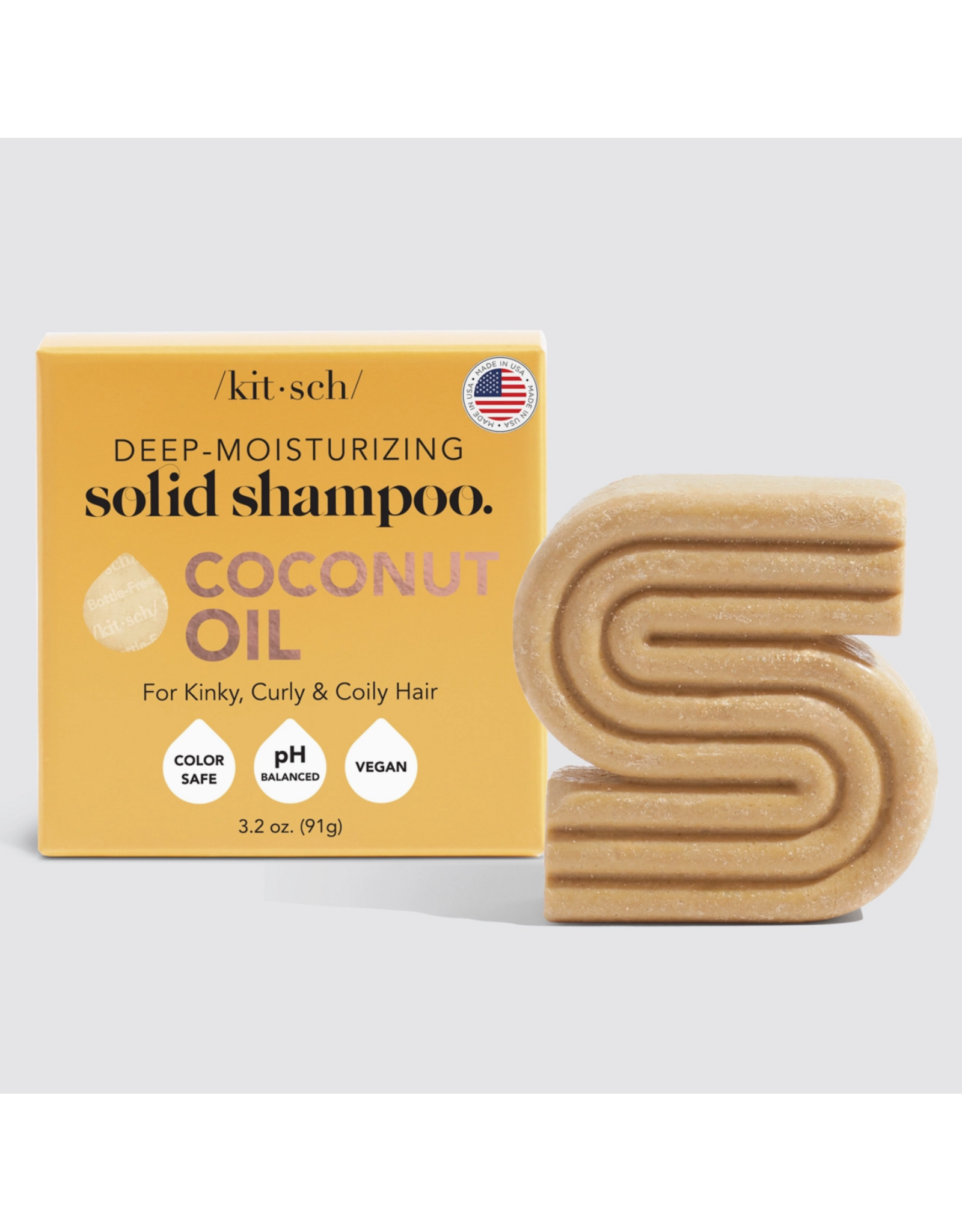 kitsch Kitsch - Coconut Oil Shampoo Bar for Dry Damaged Hair
