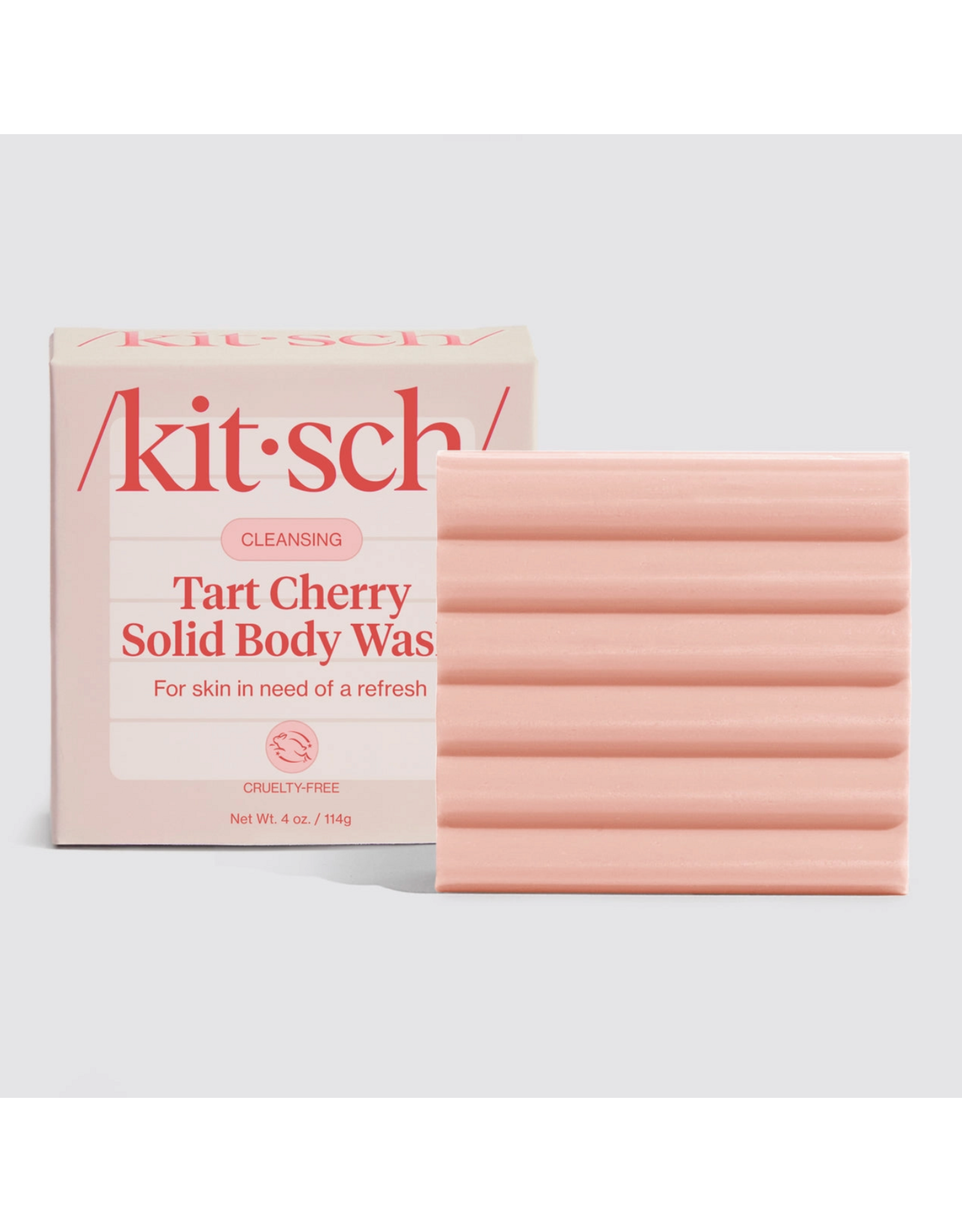 kitsch Kitsch - Cleansing Tart Cherry Solid Body Wash