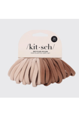 kitsch Kitsch - Eco-Friendly Nylon Elastics 20pc Set (Blush)