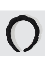 kitsch Kitsch - Recycled Fabric Puffy Headband (Black)