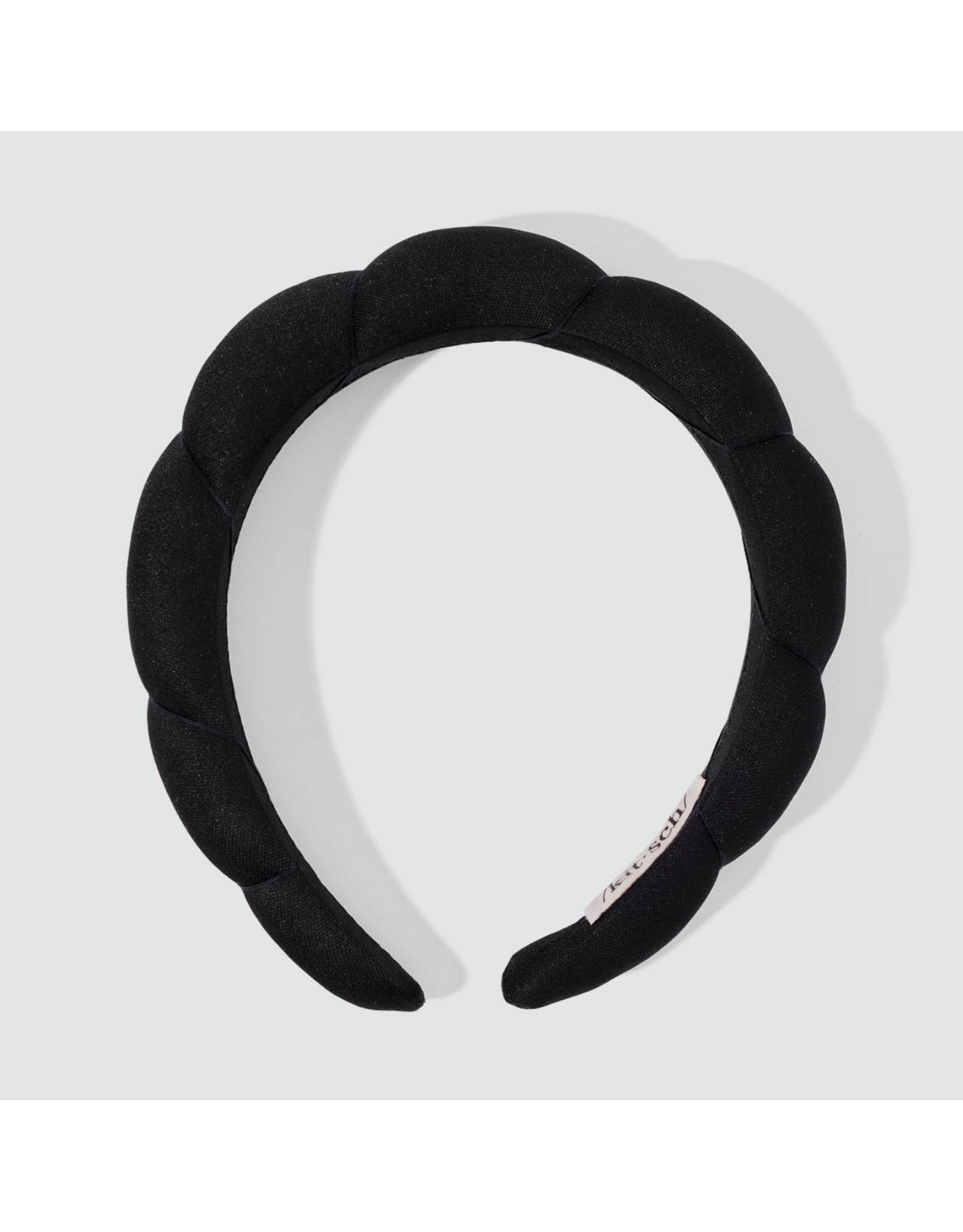 kitsch Kitsch - Recycled Fabric Puffy Headband (Black)