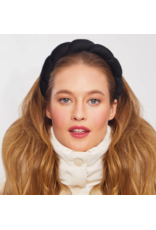 kitsch Kitsch - Recycled Fabric Puffy Headband (Black)