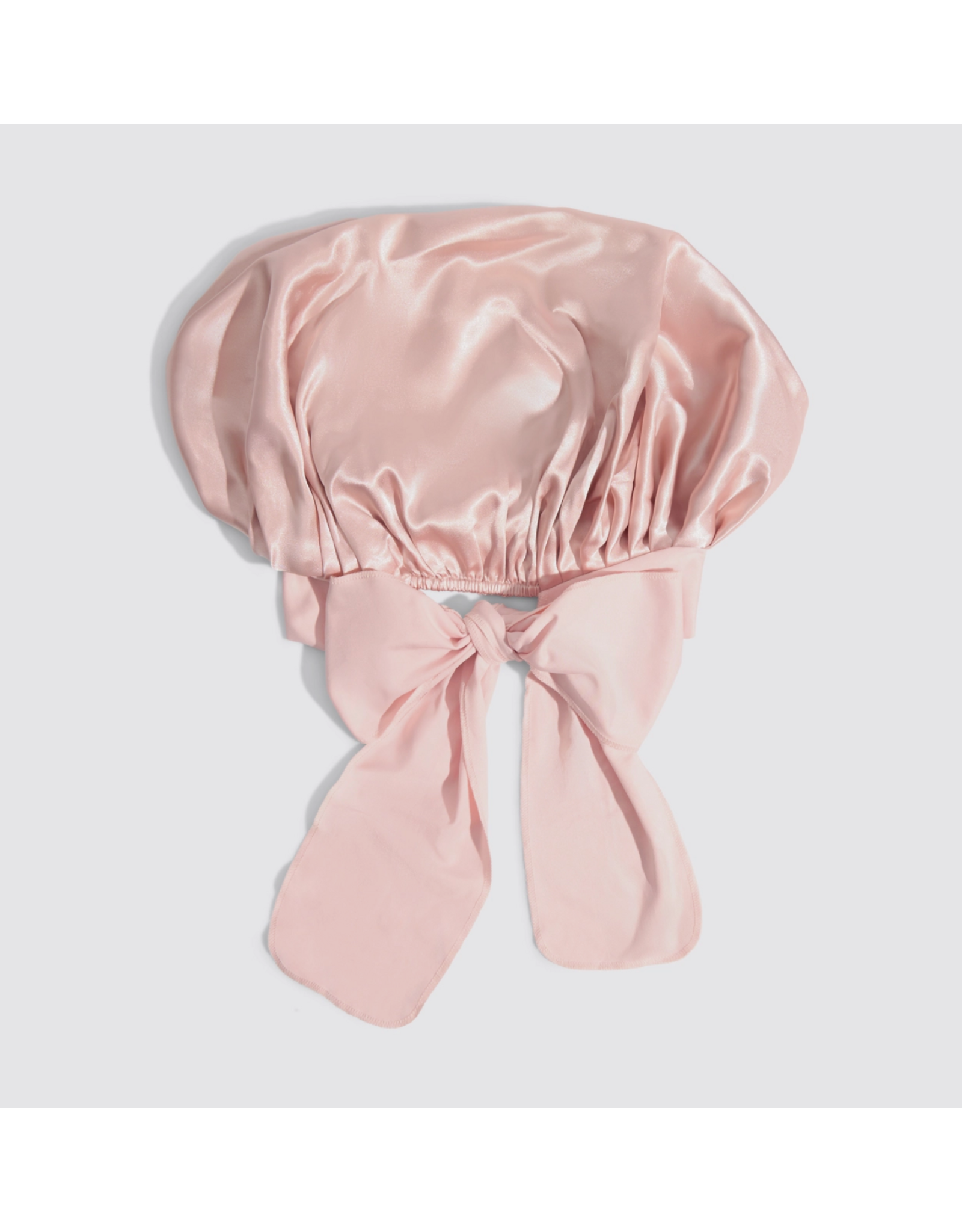 kitsch Kitsch - Adjustable Oversized Satin Bonnet (Blush)
