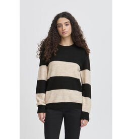 ICHI ICHI - Edeen Striped Pullover (Meteorite)