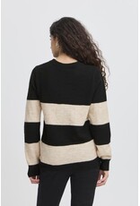 ICHI ICHI - Edeen Striped Pullover (Meteorite)