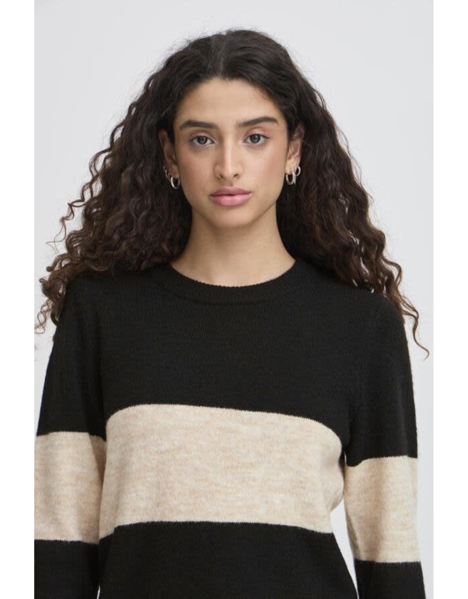 ICHI ICHI - Edeen Striped Pullover (Meteorite)