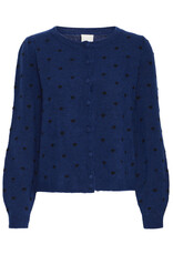 ICHI ICHI - Destine Cardigan (Navy Peony)