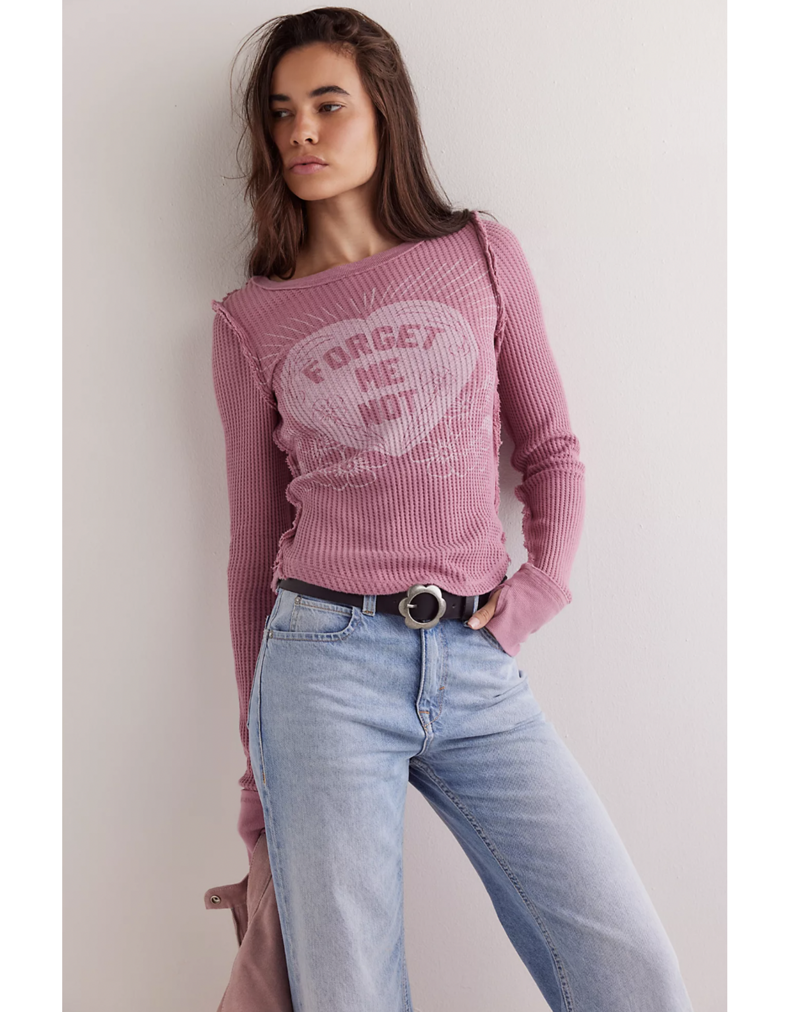 Free people Free People - Lucky Locket Tee (Watermelon)