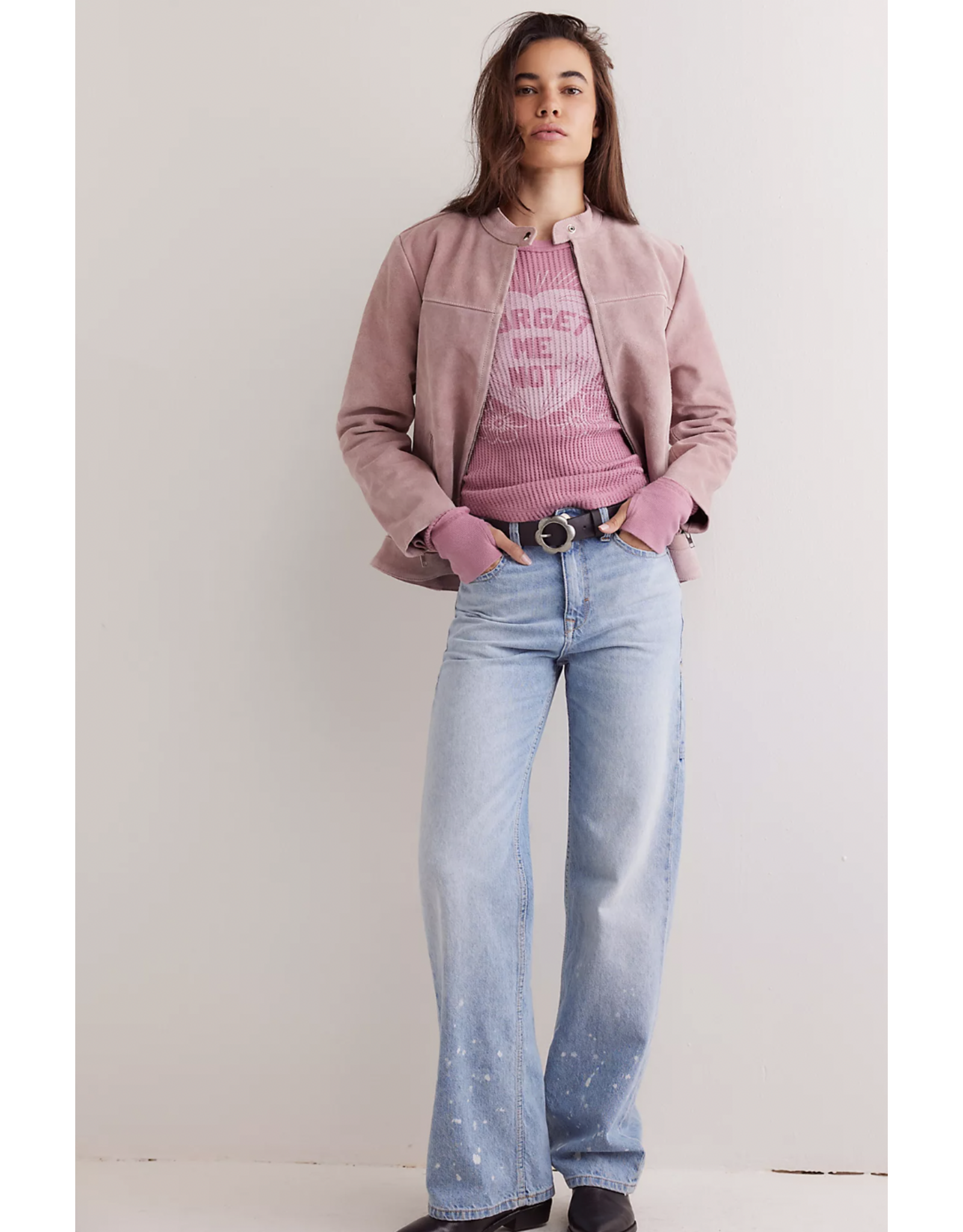 Free people Free People - Lucky Locket Tee (Watermelon)