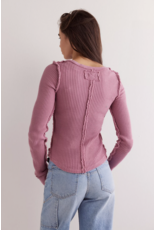 Free people Free People - Lucky Locket Tee (Watermelon)